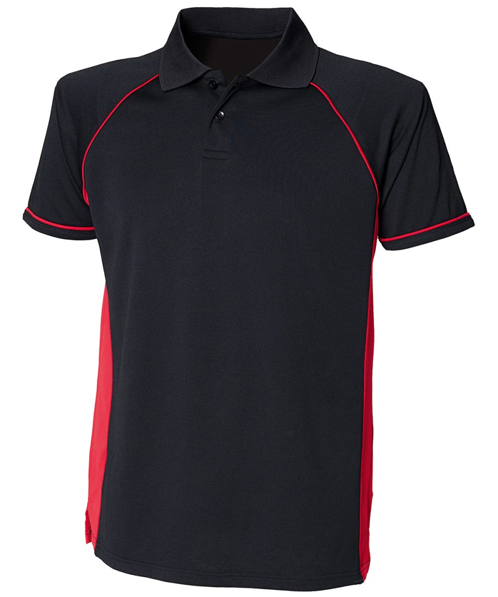 Black/Red/Red Polos