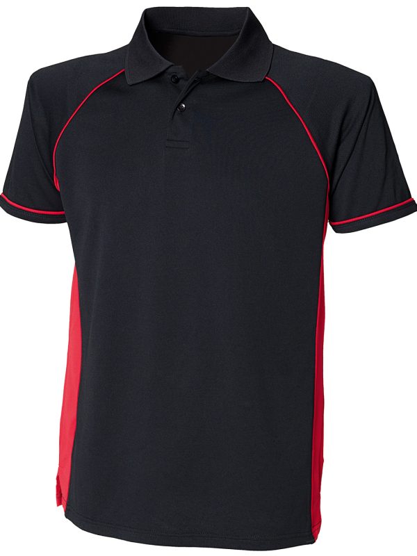 Black/Red/Red Polos