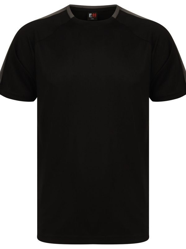 Black/Gunmetal Grey T-Shirts