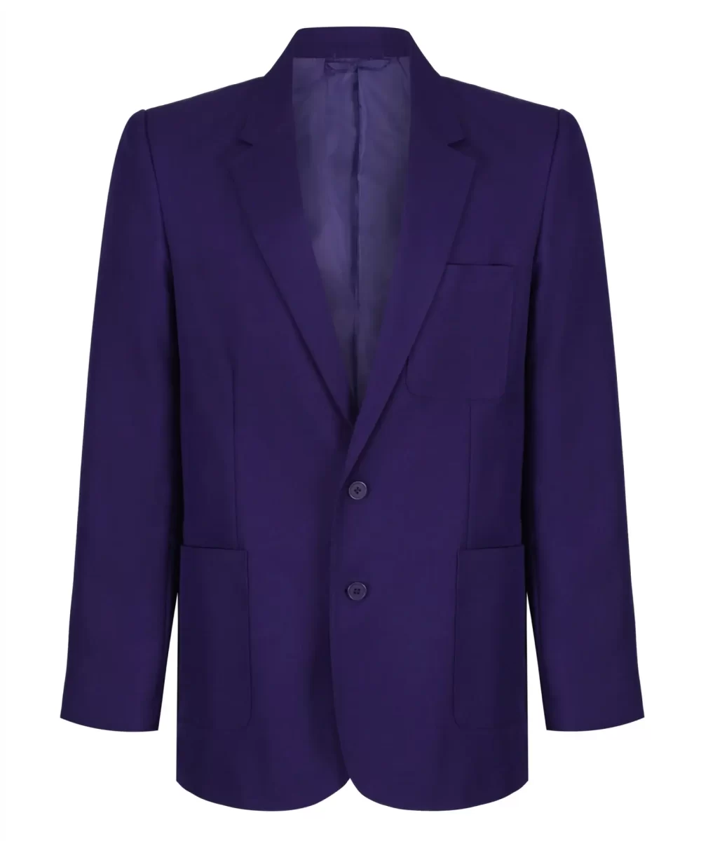 Front Male Kempsey Blazer Purple