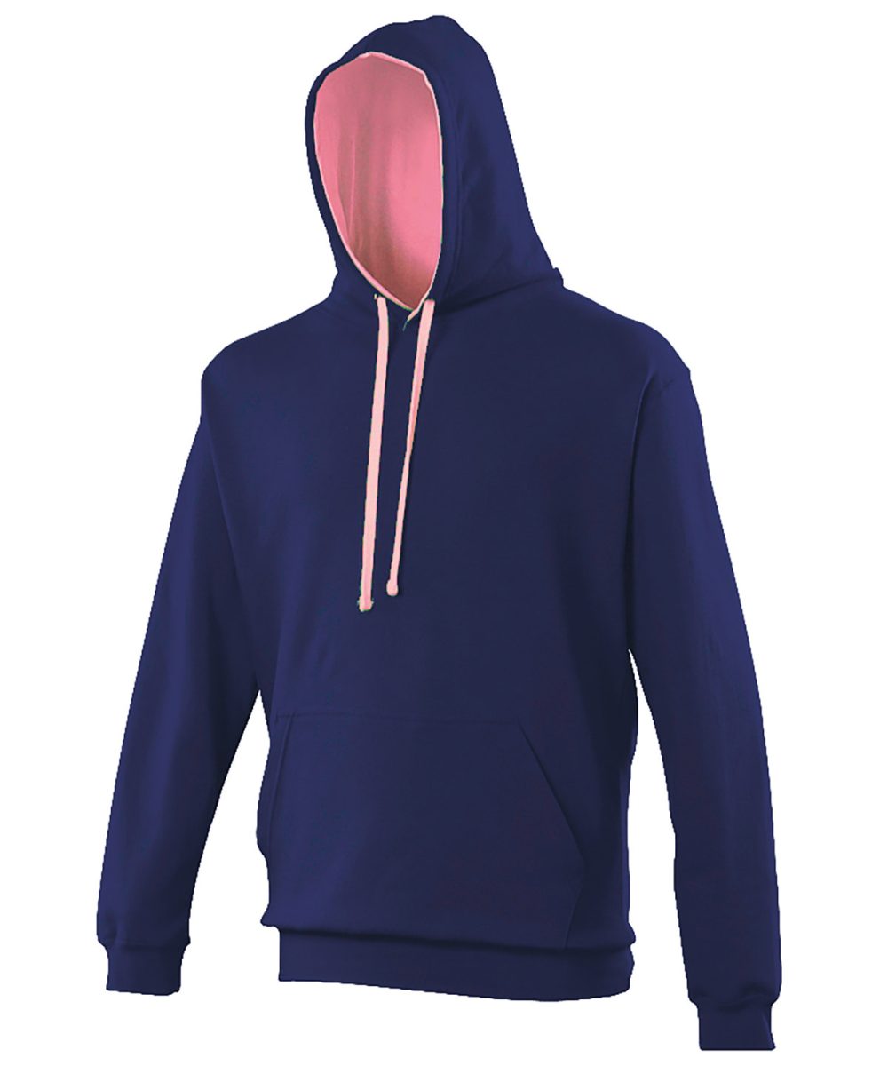 Oxford Navy/Candyfloss Pink Hoodies