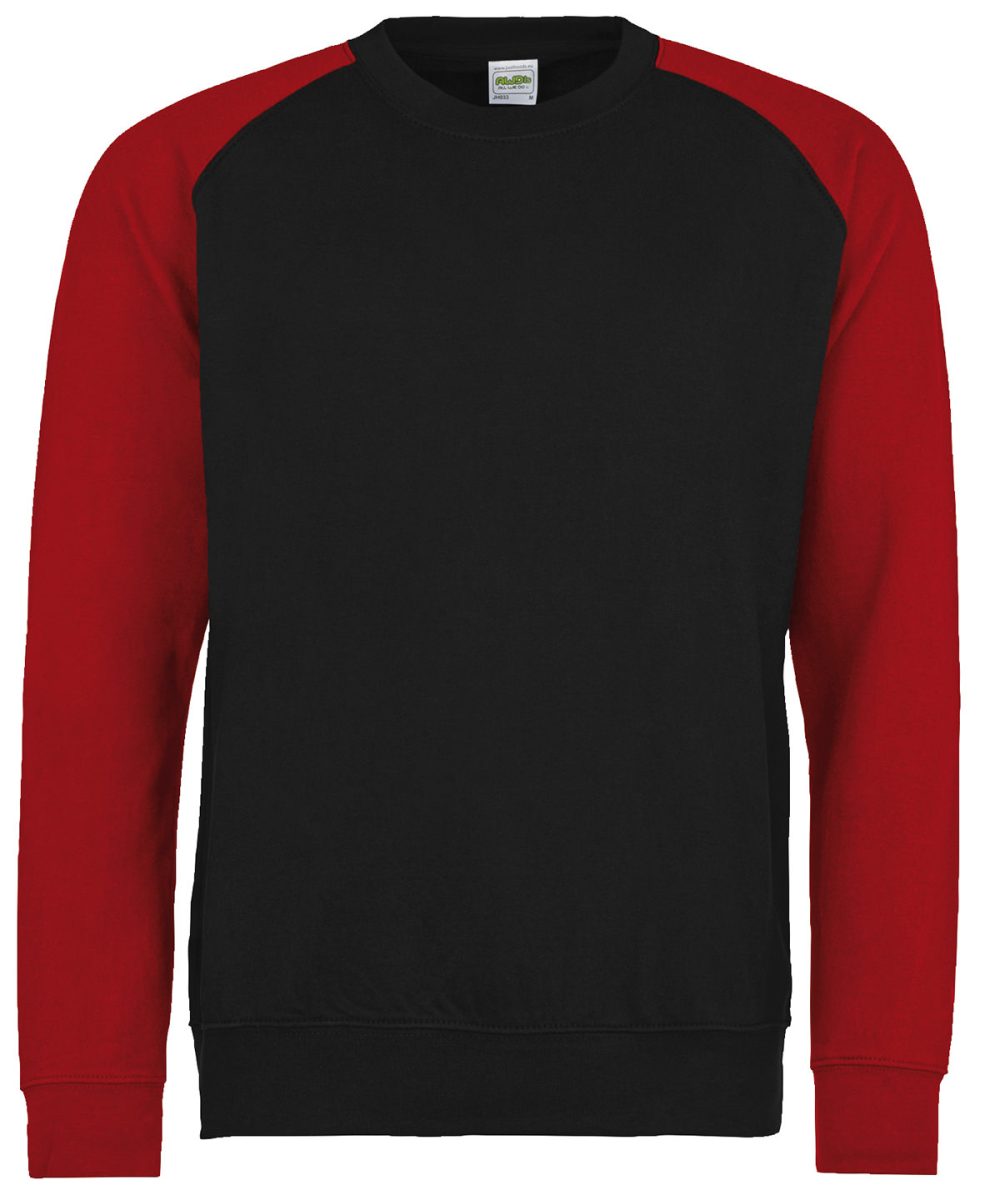 Jet Black/Fire Red Sweatshirts