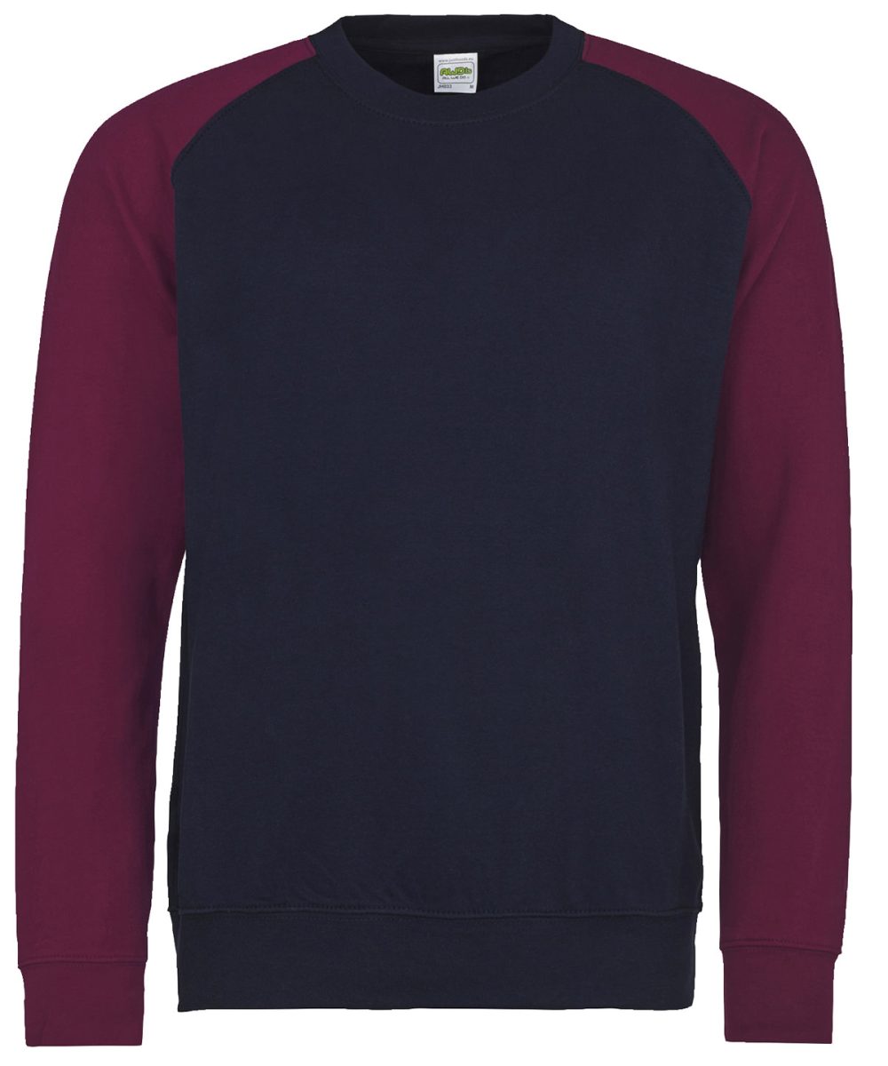 Oxford Navy/Burgundy Sweatshirts