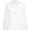 Brook Taverner Andria Pussy Bow Blouse