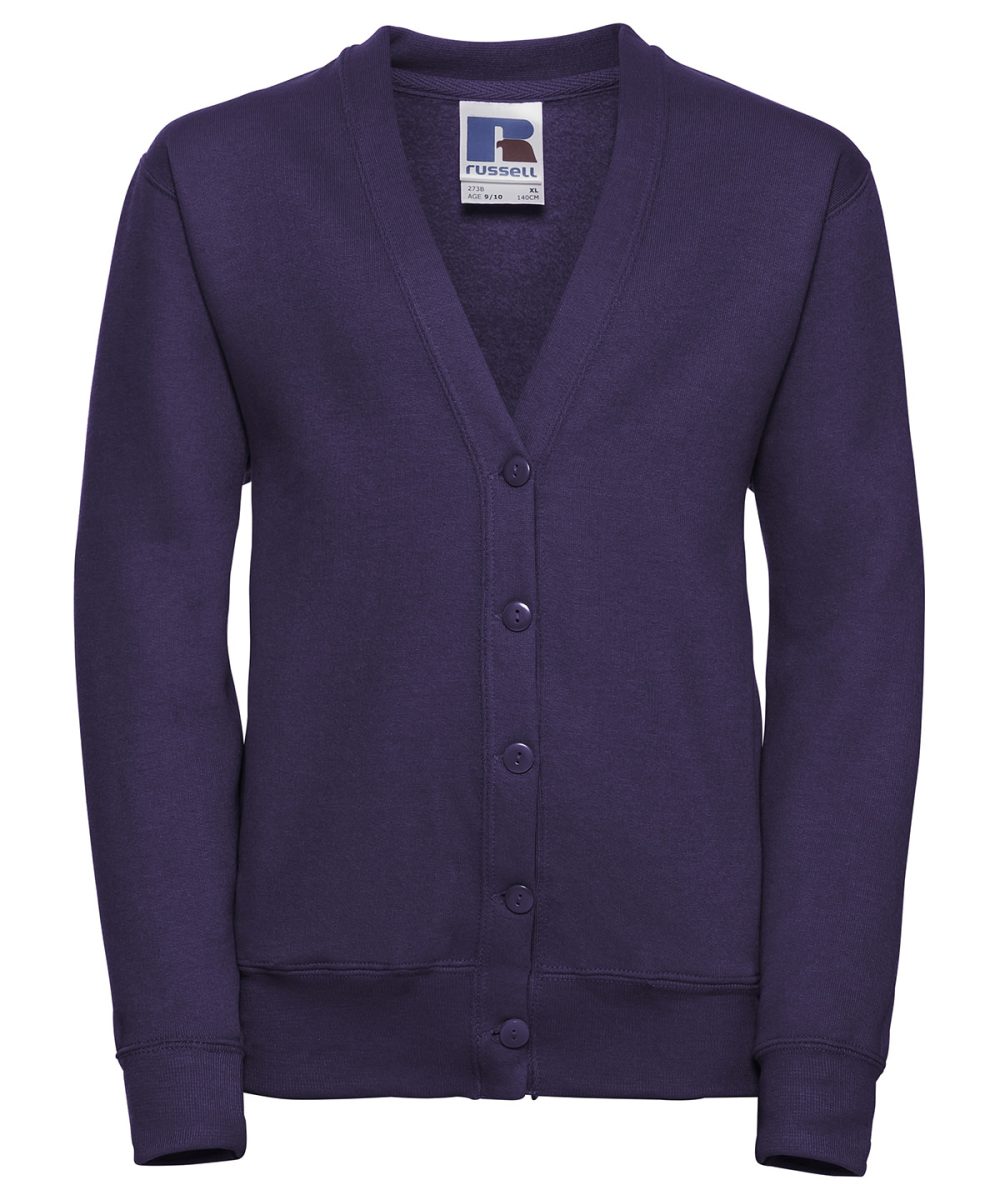 Mary Tavy and Brentor Primary School Purple Embroidered Cardigan