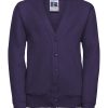 Mary Tavy and Brentor Primary School Purple Embroidered Cardigan