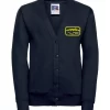 Culmstock Primary Navy Embroidered Cardigan