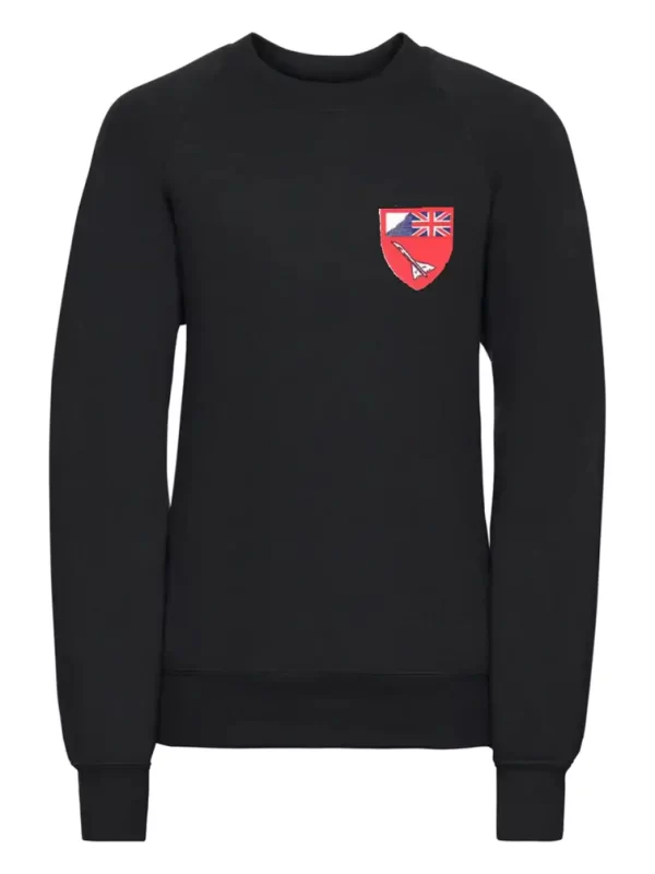 Filton Hill Primary School Black Embroidered Sweatshirt