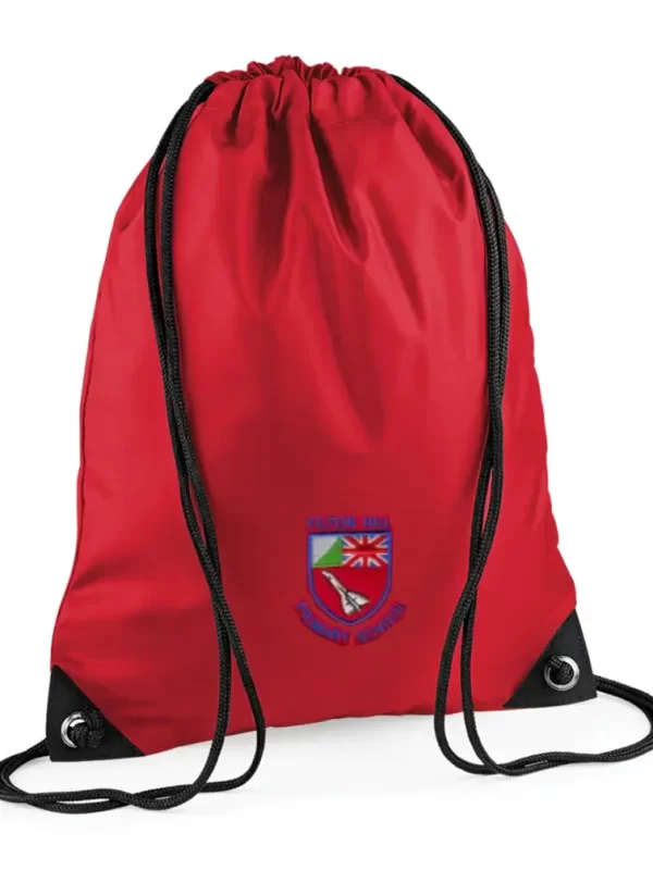 Filton Hill Primary School Red Printed Gym Bag