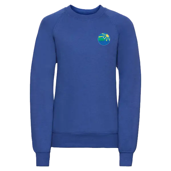 Gorran Primary School Royal Embroidered Sweatshirt