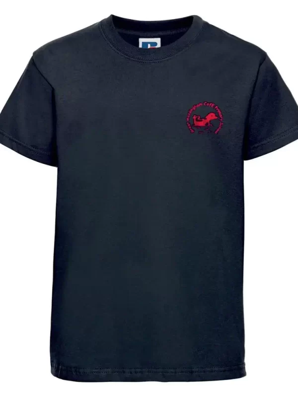 Great Massingham C of E Primary School Navy Embroidered T-Shirt