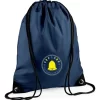 Harrowbarrow Primary School Blue Printed Gym Bag