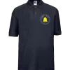 Harrowbarrow Primary School Blue Embroidered Polo Shirt