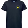 Harrowbarrow Primary School Blue Embroidered T-Shirt