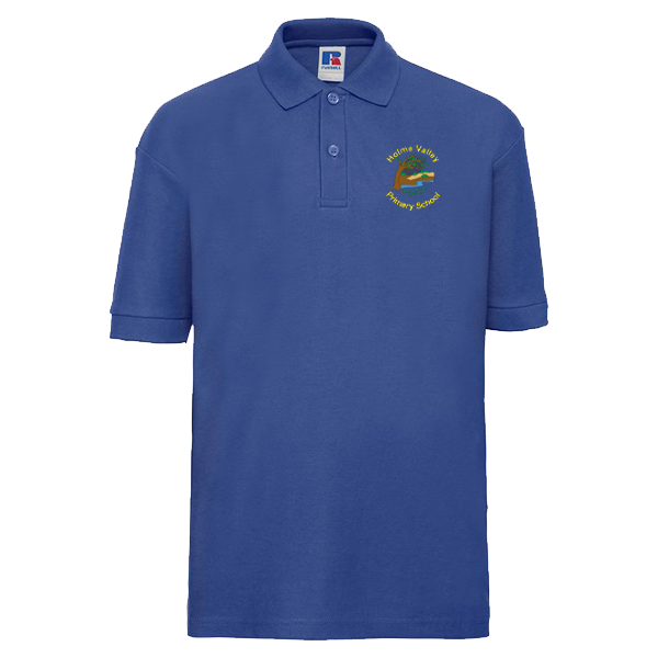 Holme Valley Primary Royal Polo Shirt