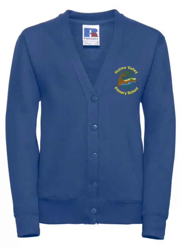 Holme Valley Primary School Royal Embroidered Cardigan
