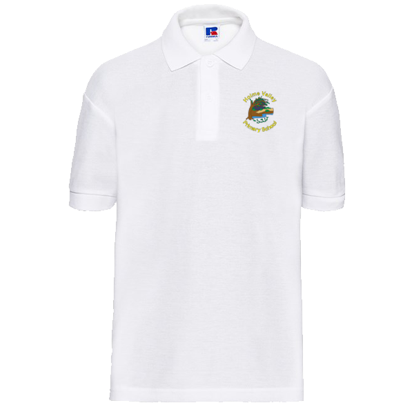 Holme Valley Primary White Polo Shirt