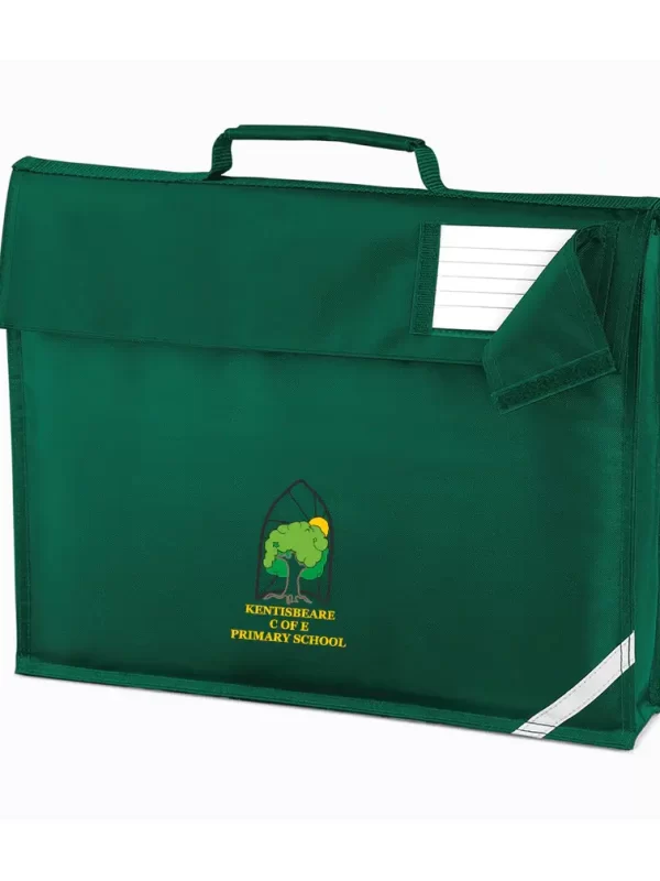 Kentisbeare Primary School Green Embroidered Book Bag
