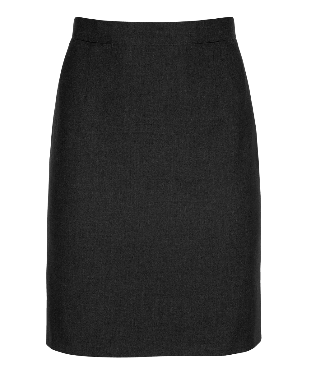 Front Senior Straight Skirt Soft Handle Black