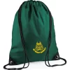 Sir Robert Geffery's School Green Printed Gym Bag