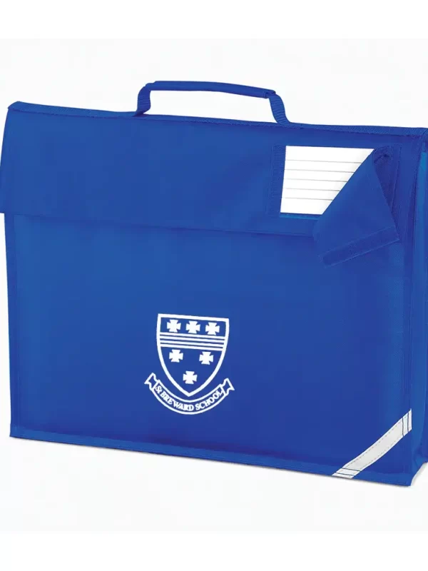 St Breward Primary School Blue Embroidered Book Bag