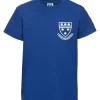 St Breward Primary School Blue Embroidered T-Shirt