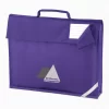 St Dennis Primary Academy Purple Embroidered Book Bag
