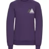 St Dennis Primary Academy Purple Embroidered Sweatshirt