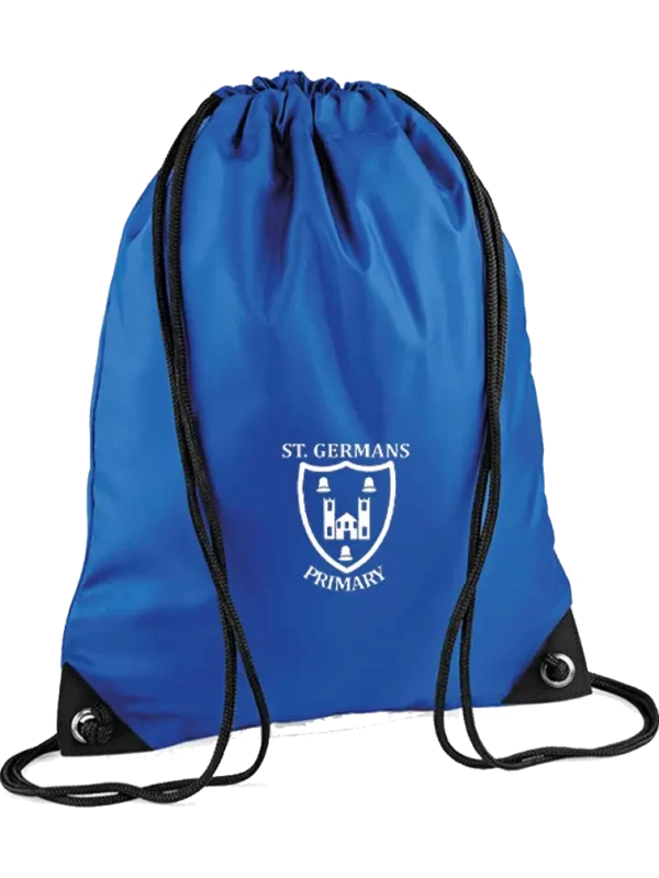 St Germans Blue Gym Bag