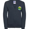 St Germans Primary School Navy Embroidered Cardigan