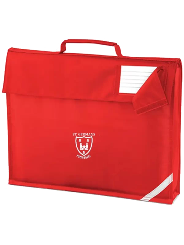 St Germans Red Book Bag