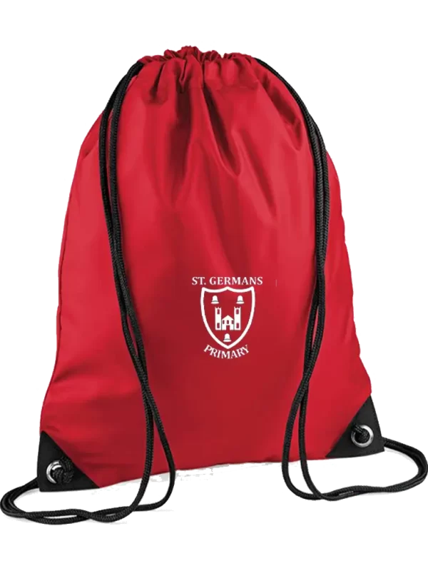 St Germans Red Gym Bag