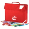 St Mabyn Primary Red Embroidered Book Bag