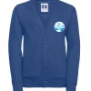 St Mellion C of E Primary Blue Embroidered Cardigan