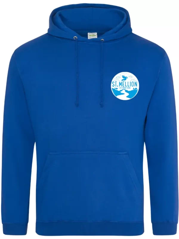 St Mellion C of E Primary Blue Embroidered Hoodie
