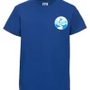 St Mellion C of E Primary Blue Embroidered T-Shirt