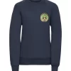 Stoke Prior Primary School Navy Embroidered Sweatshirt