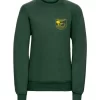 Trewidland School Green Embroidered Sweatshirt