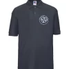 Upton Cross School Navy Embroidered Polo Shirt