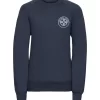 Upton Cross School Navy Embroidered Sweatshirt