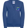 Wark C of E Primary School Royal Embroidered Cardigan