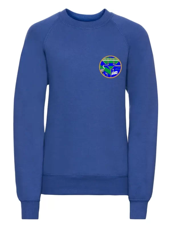 Wark C of E Primary School Royal Embroidered Sweatshirt