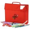 Western Downland School Red Embroidered Book Bag