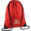 Withington C of E Primary School and Pre School Play Group Red Printed Gym Bag