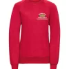 Withington C of E Primary School and Pre School Play Group Red Embroidered Sweatshirt