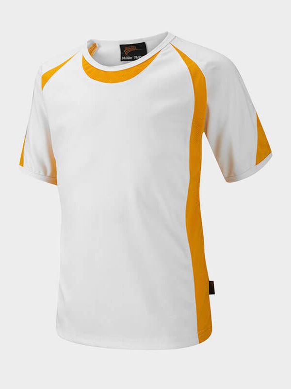 White/Yellow T-shirts