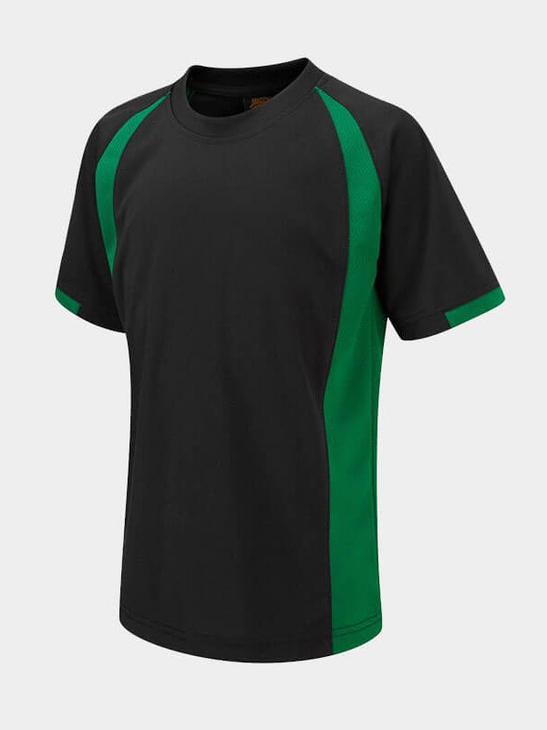 Black/Emerald T-shirts