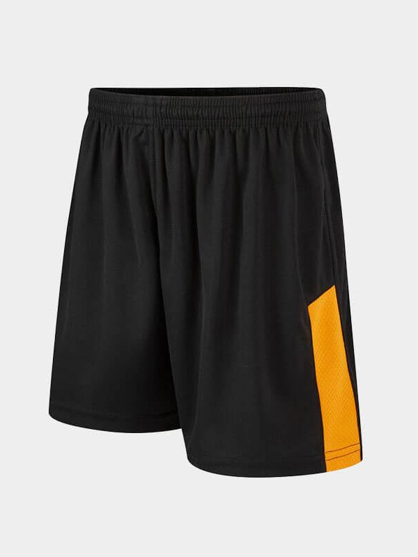 Black/Amber Shorts