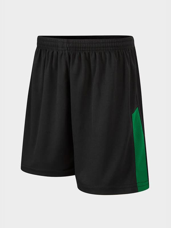 Black/Emerald Shorts