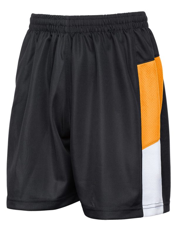 Black/Amber/White Shorts